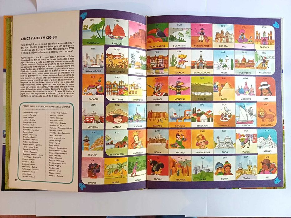 O livro-jogo do aeroporto, Alain Grée, Verbo Infantil, anos 60/70