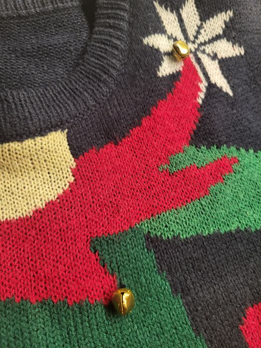 Świąteczny sweter z elfem/ ugly sweater day