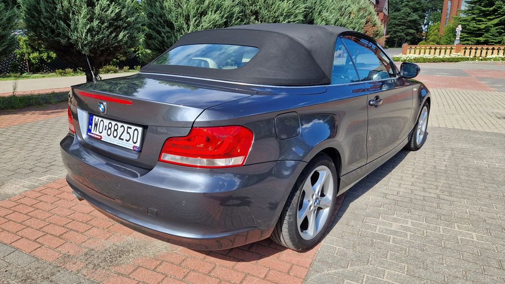 BMW Seria 1 2.0D 177KM,Oryginał Lakier,Bogate wyposażenie,Serwis BMW,II właściciel