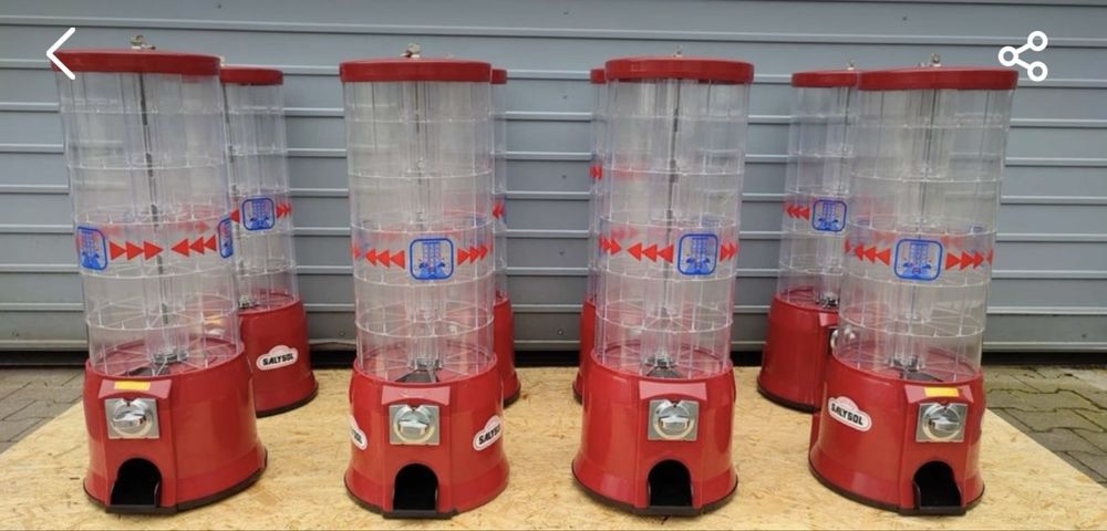 Automaty vendingowe na przekąski puszki Salysol vending tower snack