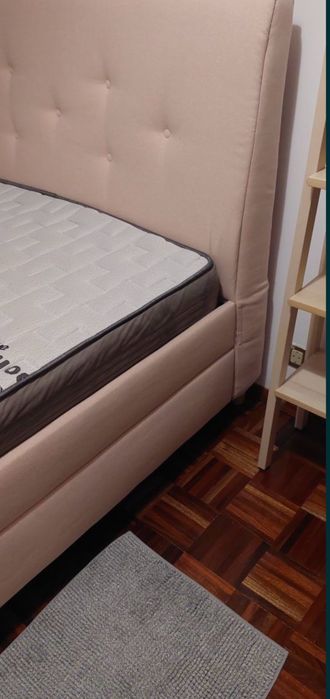 Cama de casal ikea com 4 gaveteiro