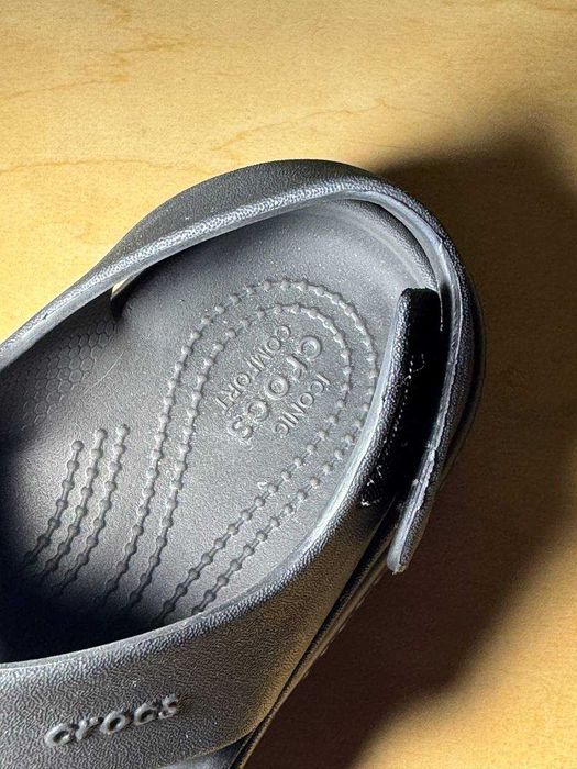 Босоніжки Crocs Stomp Fisherman чорні 38 розмір