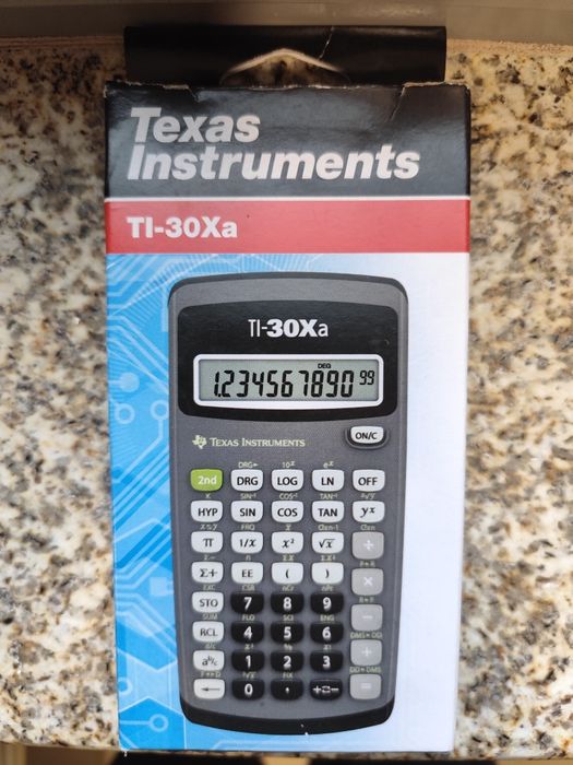 Máquina Calculadora Científica Texas Instrumental TI-30XA (NOVA)