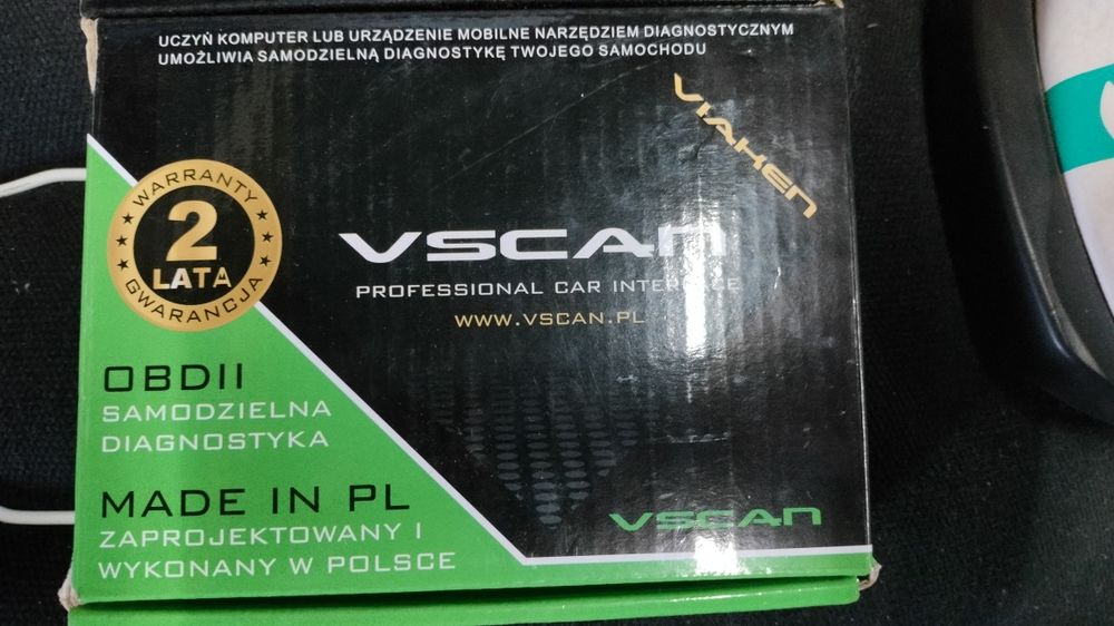VSCAN viaken Kabel diagnostyczny Ford/Mazda  - Polski