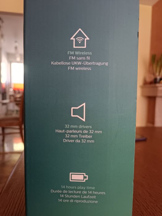 Słuchawki Philips SHC5200 bezprzewodowe