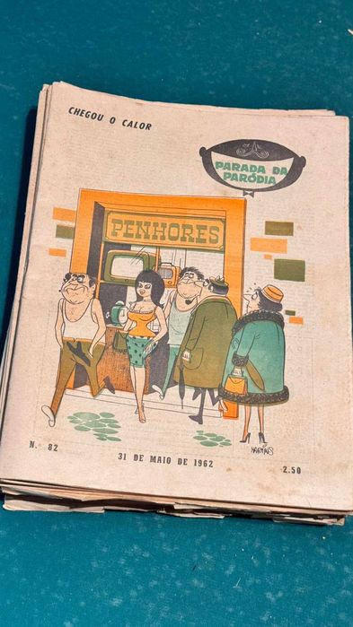 Lote 95 Revistas Parada da Paródia