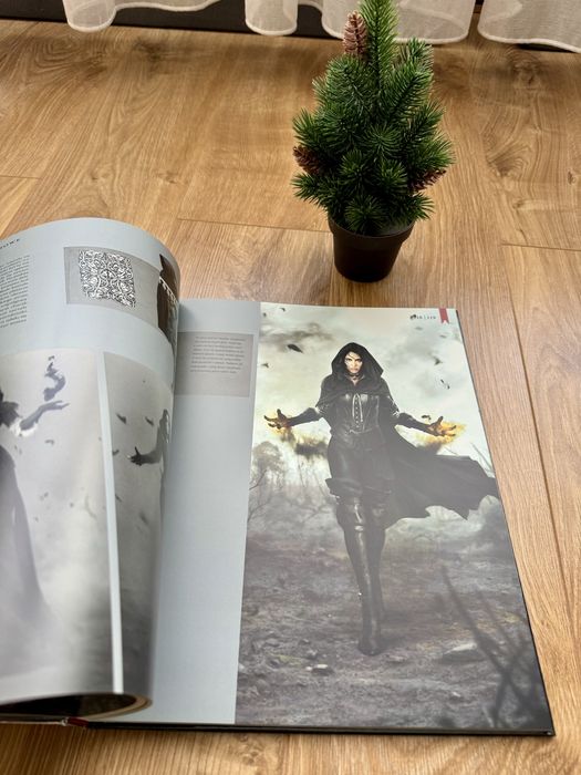 Wiedzmin 3 Artbook - AUTOGRAF Marcin Iwiński - Bialy Kruk