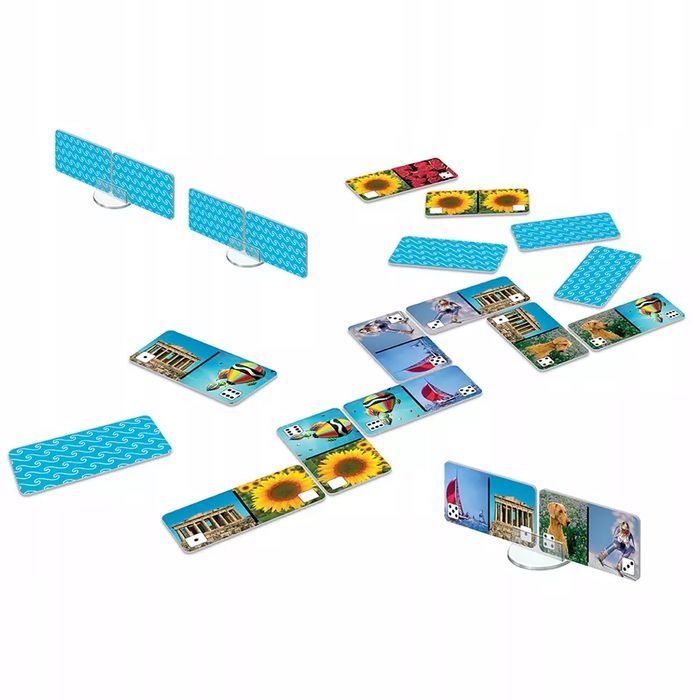 Gra Planszowa Alexander Domino Mix Silver. Nowy Produkt