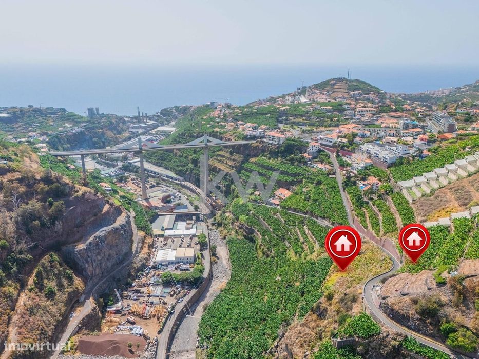 Land 6.653 M2 For A Perfect Project With Ocean View | Câmara De Lobos
