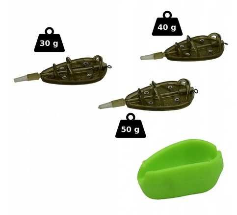 Koszyczek do metody x3 +forma method FEEDER koszyczki 30-50g Podajniki