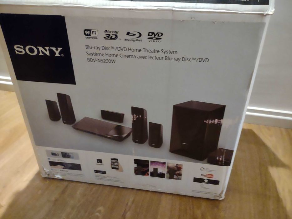 Sistema home theather system com Blu-ray Disc SONY BDC-N5200W