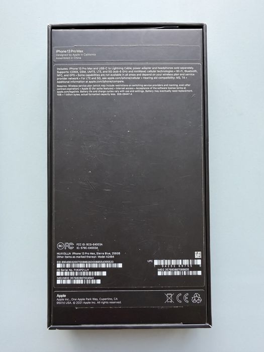 Iphone 13 Pro Max 256 Gb в отличном состоянии без царапин