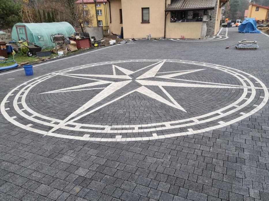 ukladanie kostki brukowej