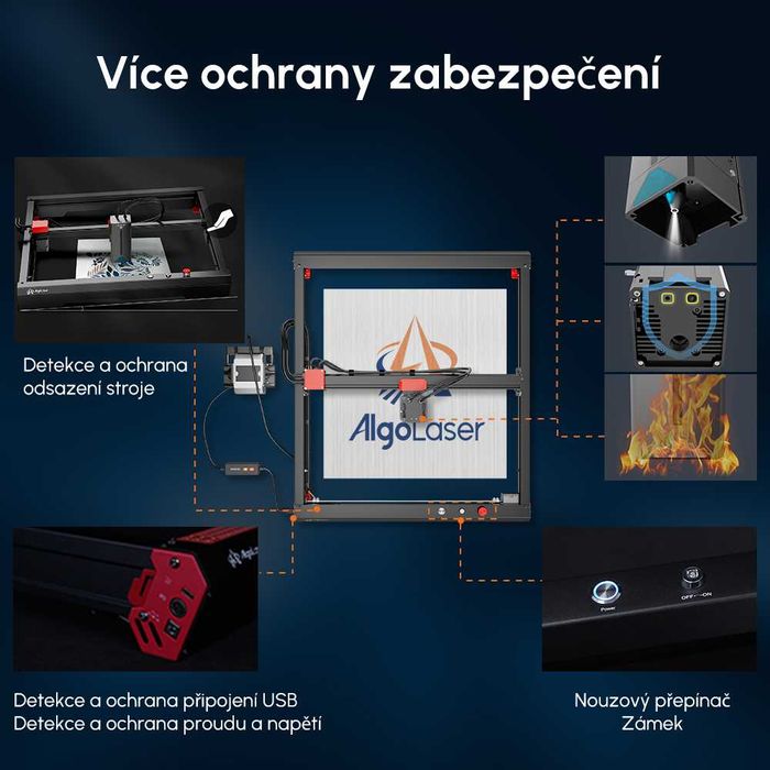 Laser Engraver Algolaser Alpha 20W MKII