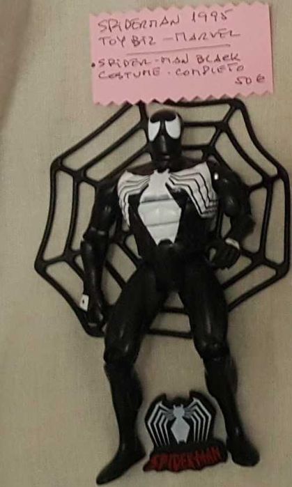 1995 - Black Costume - Spiderman TOY BIZ - MARVEL