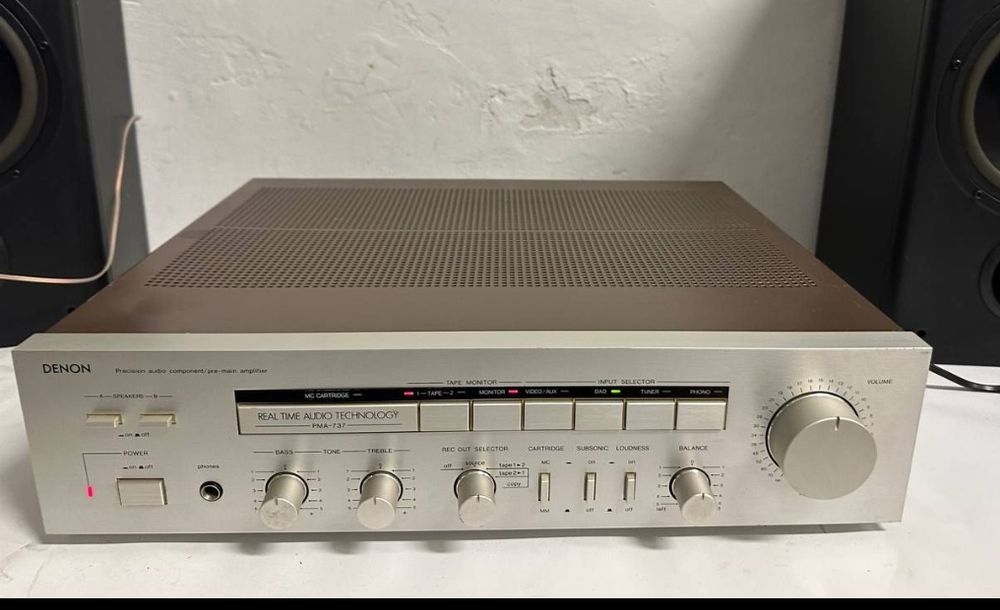 Wzmacniacz stereo Denon PMA -737, 2*65 Watt,