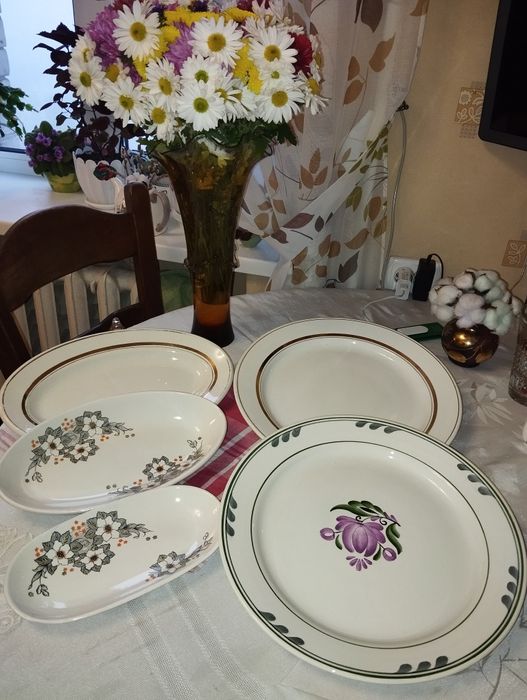 Блюда. Будянский фаянсовый завод