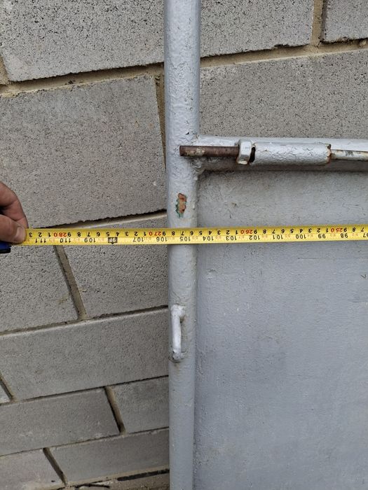 Продам металеві Ворота хвіртка брама метал загальна довжина 4.6 м