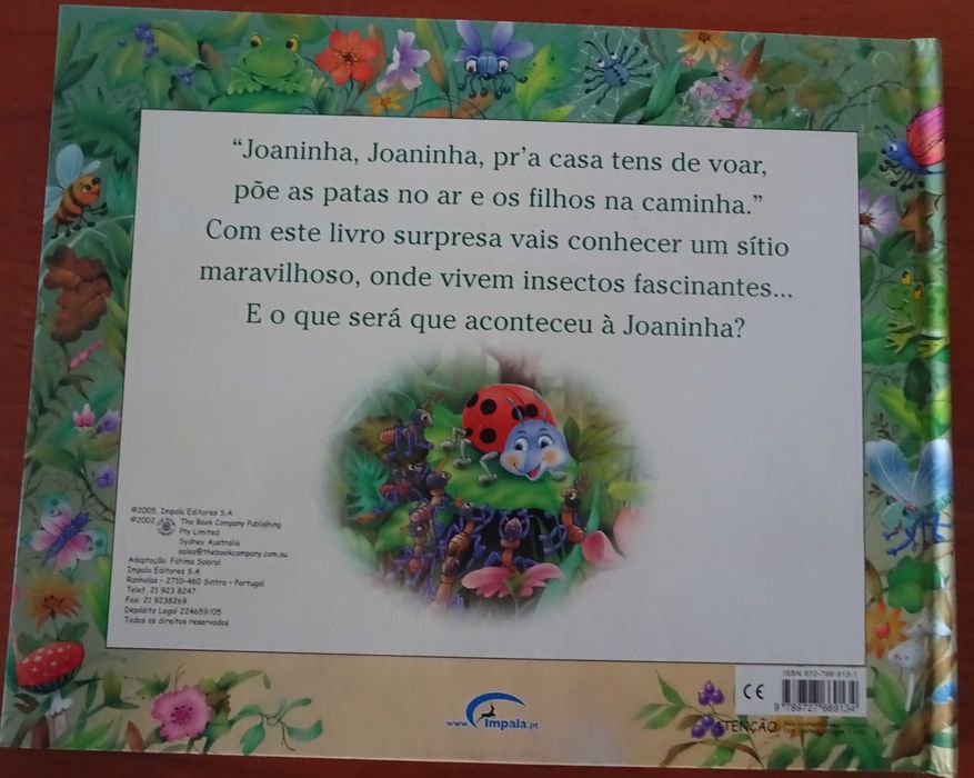 Voa Voa Joaninha (Ver As Fotos do Anúncio, Livro Com Popups)