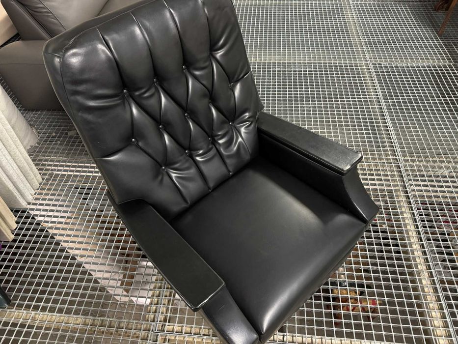 Fotel z funkcją relaks fotel Chesterfield fotel skórzany relaks