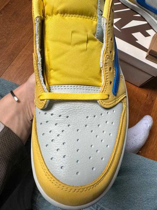 Jordan 1 Retro Low OG SP Travis Scott Canary R.41