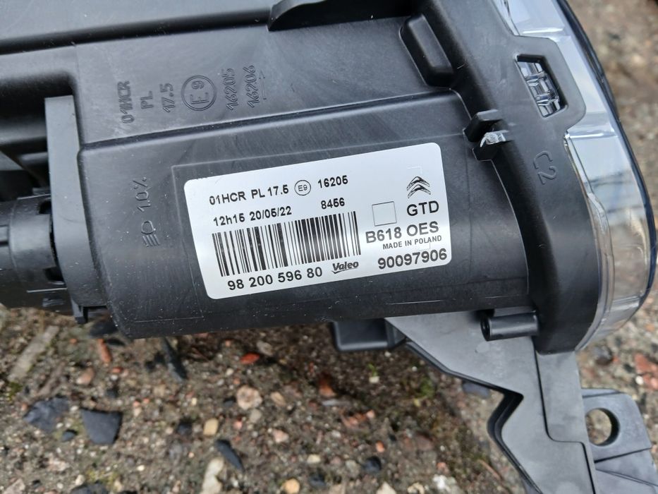 Lampa przód lewa Citroen C3 III NOWA EUROPA Oryginalna Kompletna