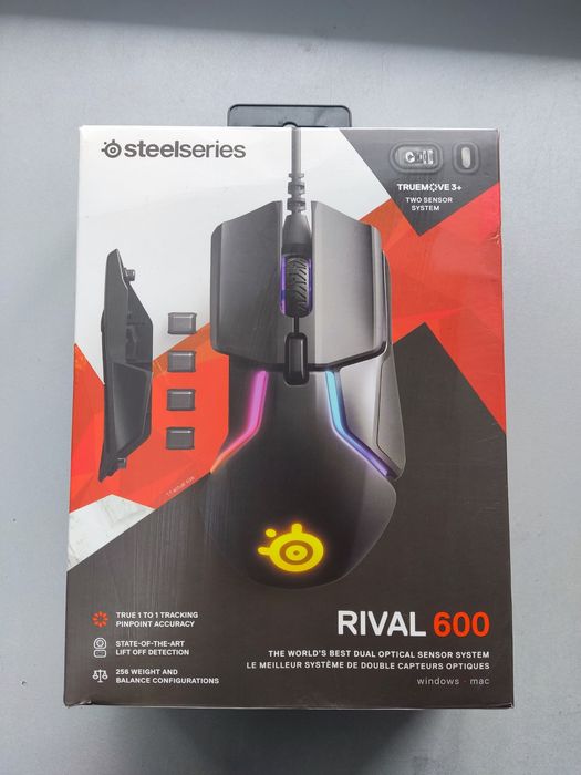 Отличная игровая мышь Steelseries Rival 600