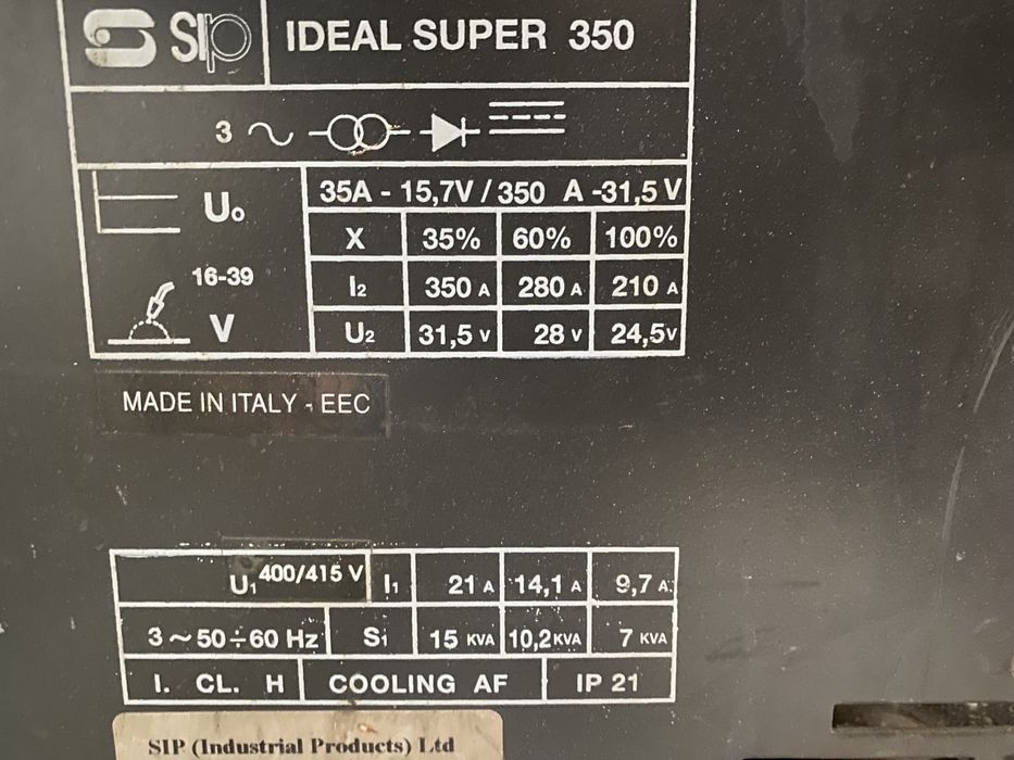 Spawarka MIG Migomat SIP Ideal Super 350