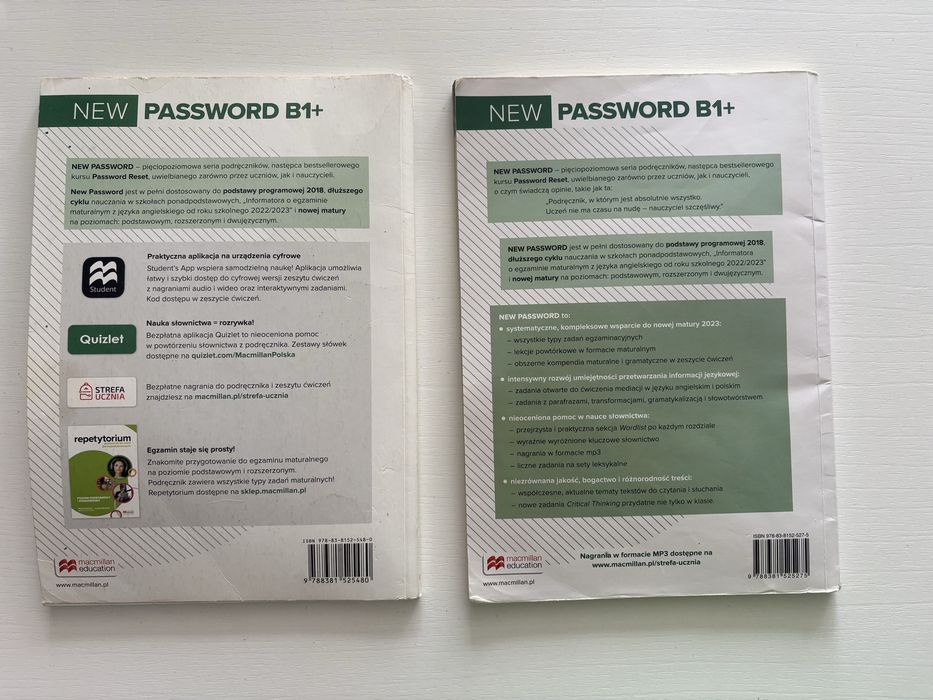 New password B1+