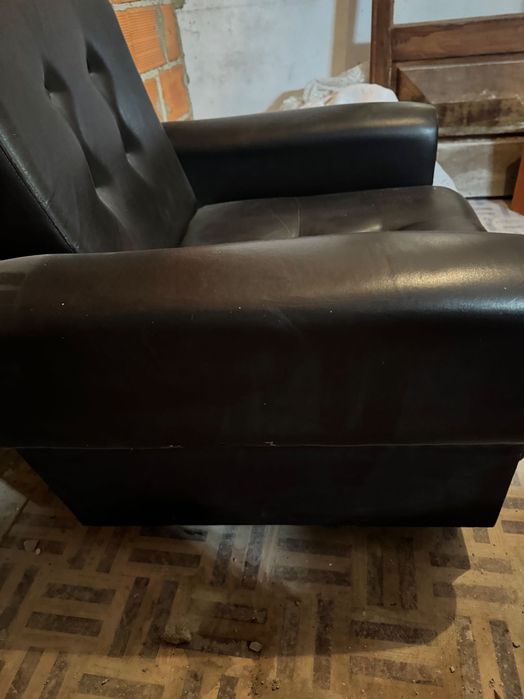 Conjunto de Sofás em Napa (3 Lugares + 2 Cadeirões)