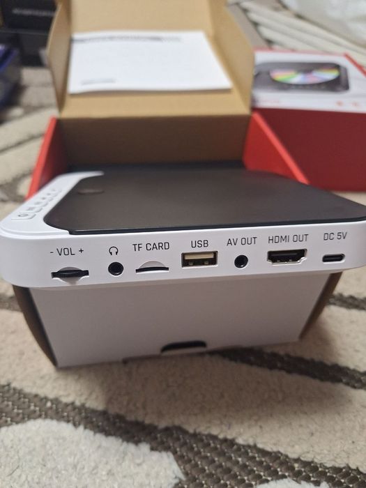 Новий портативний Mini DVD/CD плеєр | HDMI, USB, Bluetooth, FM | Плеєр
