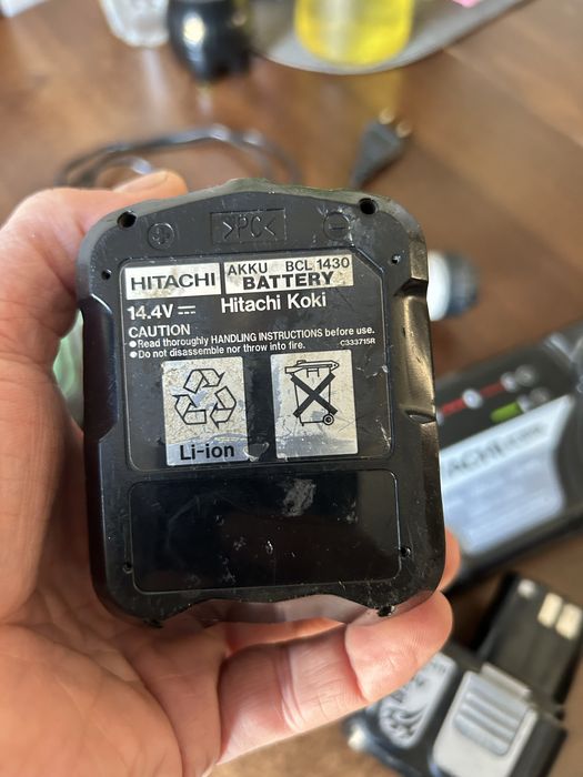 Młotowiertarka Hitachi 14 DL akumulatorowa