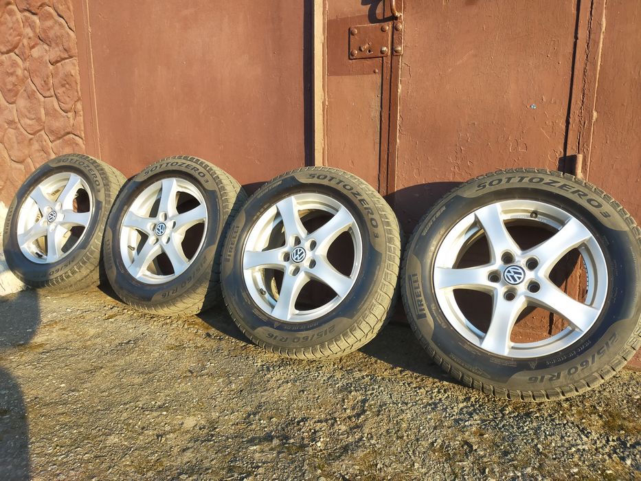 Колеса зимові VW/Skoda  215/60/R16