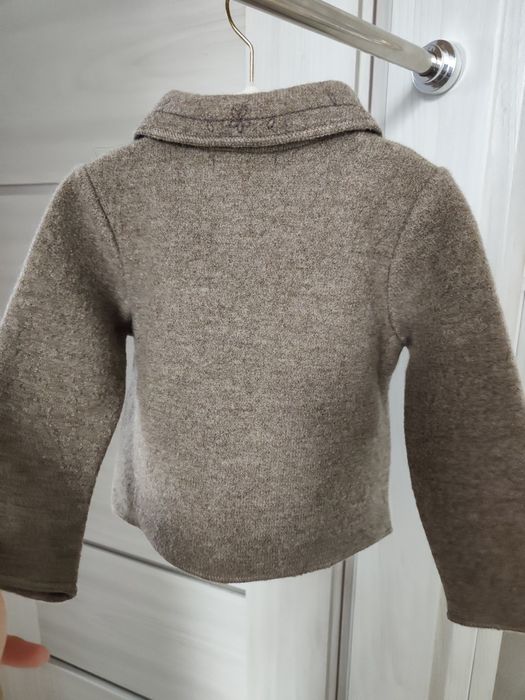 Wełna 100% parzona gotowana Merino kurtka