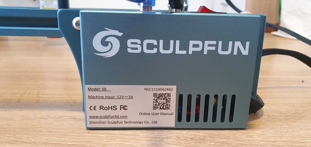 Sculpfun S9 bom estado