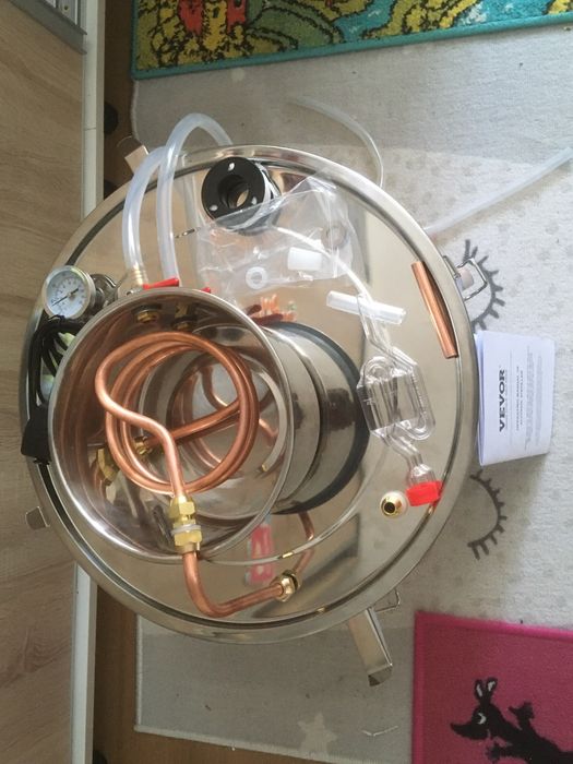 Destilador alambique 12 ltr