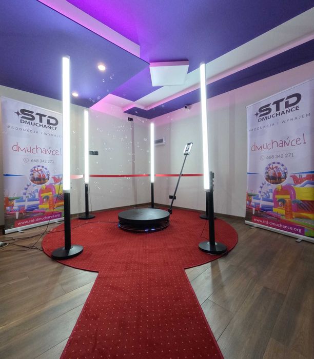 STD foto budka 360 atrakcje na eventy urodziny komunie imprezy