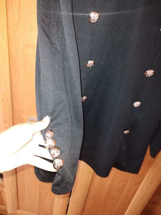 Bluzka tunika z guzikami L/XL