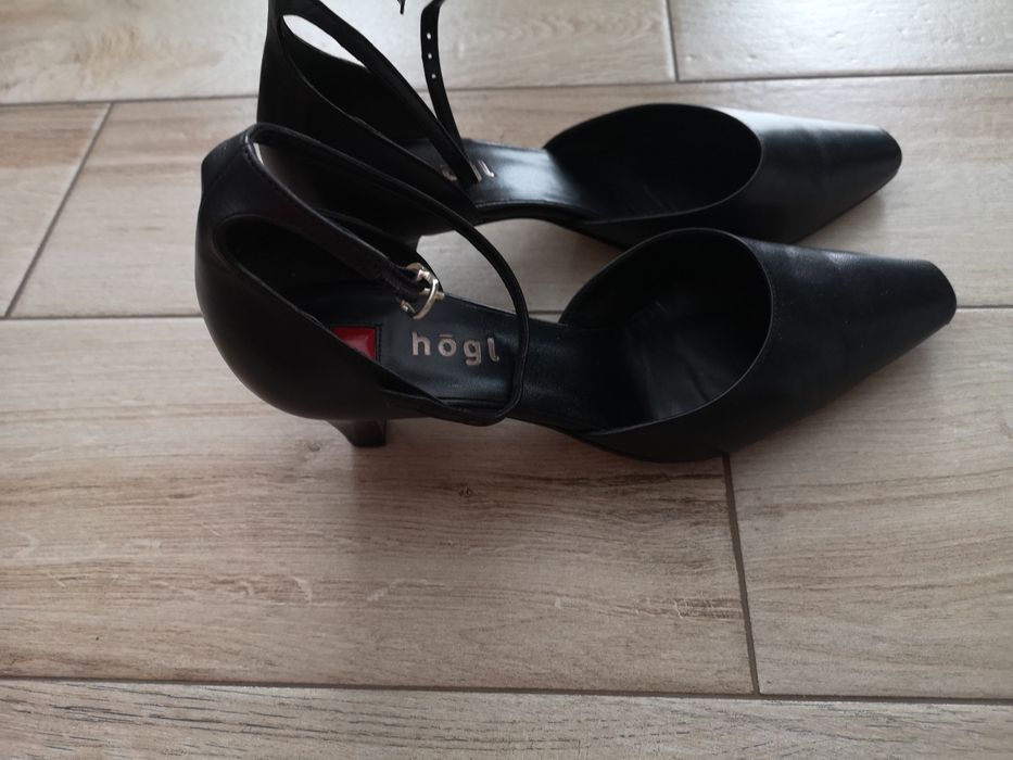 Buty skórzane damskie