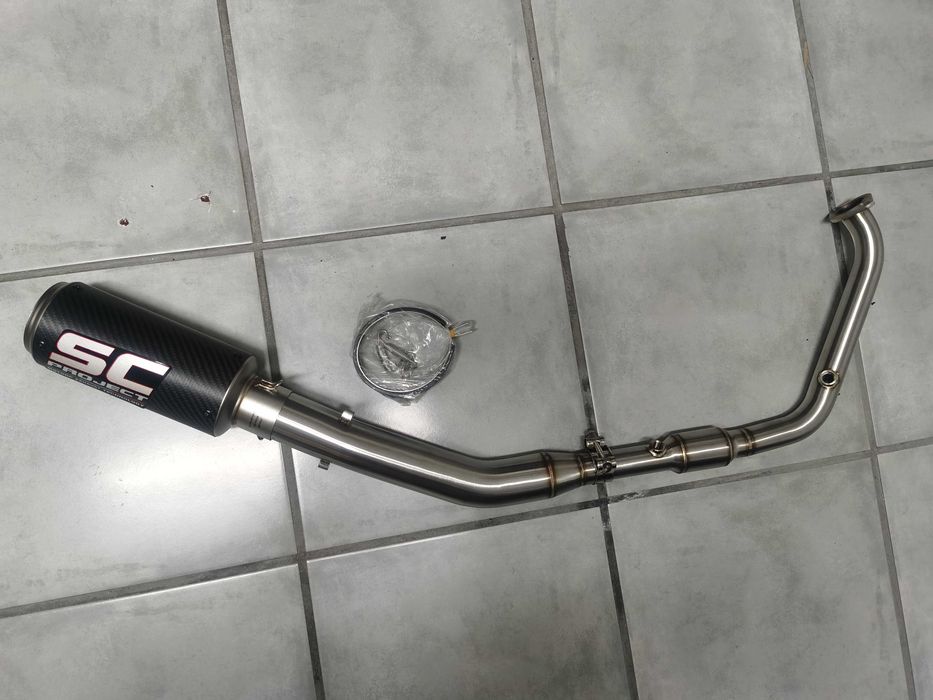 Linha escape completo Yamaha MT125 2026 - NOVO - 160€
