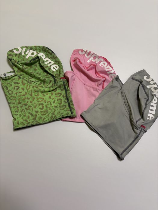 Термохромная балаклава supreme (меняет цвет) balenciaga rap opium drip chrome hearts