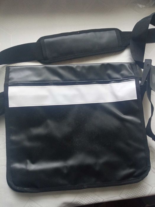 Rob Robinson czarna torba do laptopa 34x37x13/ A4 tak