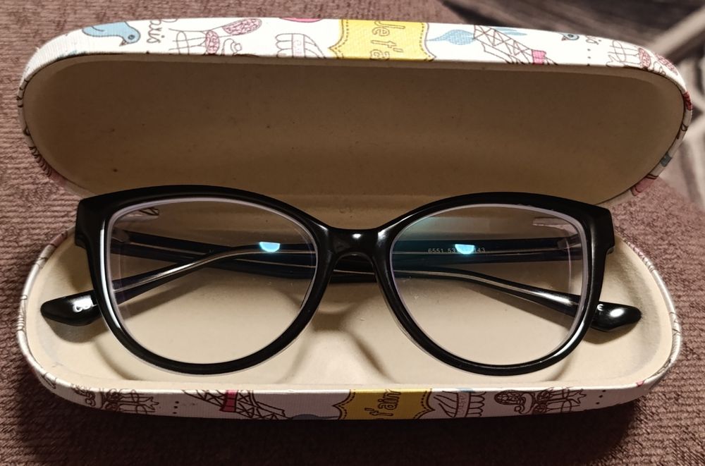 Окуляри з діоптріями -7, лінза потоншена 1.67