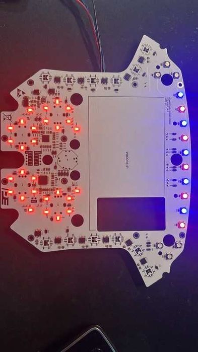 DIY Pokornyi GTE PRO pcb para Simracing