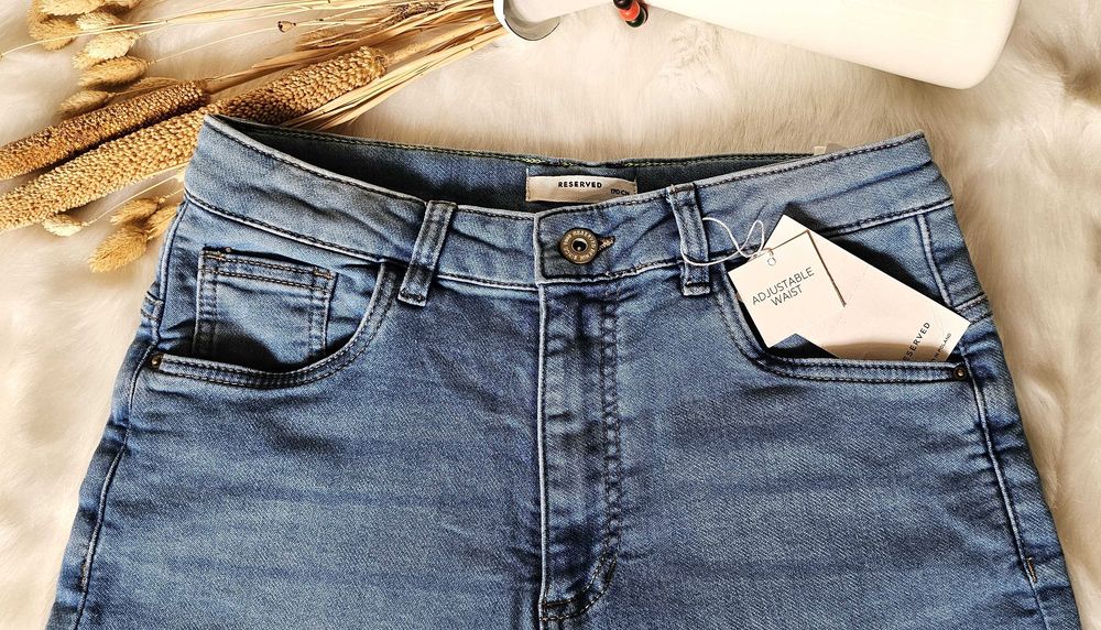 Spodenki chłopięce jeans Reserved rozm. 170