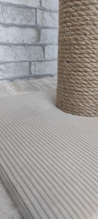 Drapak dla kota 70 cm - ręcznie robiony, naturalna lina jutowa