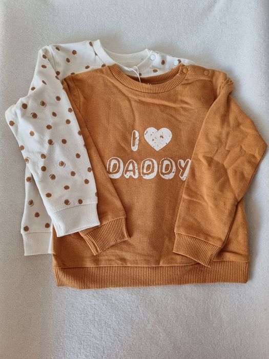 Bluza dresowa / 2pak / 98 / Nowe