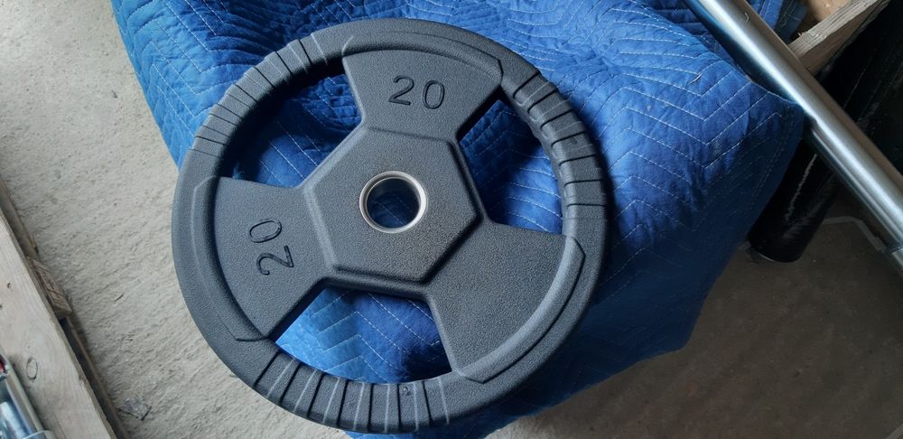 Obciazenia 25 20 15 kg olimpijskie fi 51mm ogumowane