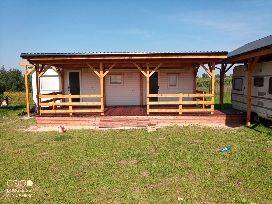 Tarasy Zadaszenia wiaty domki