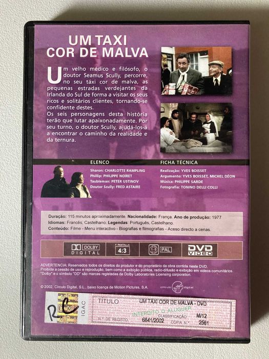 [DVD] Um Taxi Cor de Malva (The Purple Taxi)